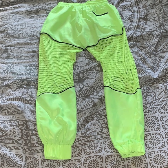 LF NEON JOGGERS WITH MESH  XS - Picture 5 of 6